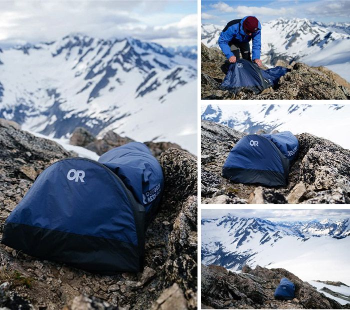 Outdoor Research】Alpine AscentShell Bivy 輕量防水透氣露宿帳.單人 