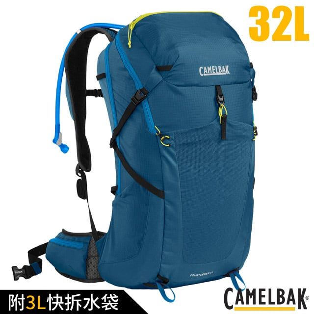 CamelBak Fourteener 32L 專業登山背包(附3L快拆水袋).戶外健行後背包.雙肩背包/CB2812401000 海軍藍