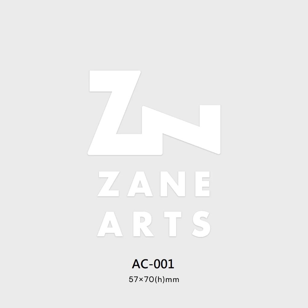 ZANE ARTS  STICKER 白色模切貼紙 日本製 AC-001