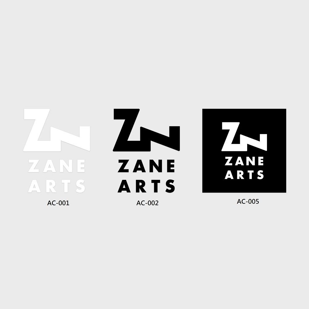 ZANE ARTS  STICKER 白色模切貼紙 日本製 AC-001