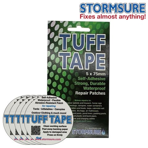 STORMSURE 圓形透明自黏膠片 TUFF5x75 (5片)