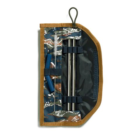 United by Blue 814-037 Straw Kit 防潑水吸管收納包組 / 134-印花夜藍