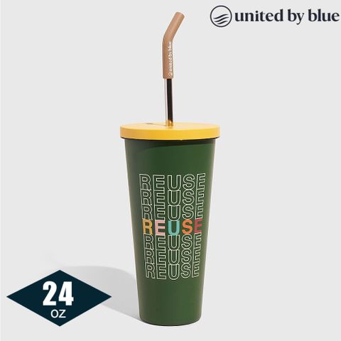 United by Blue 24oz Tumbler 不鏽鋼隨行杯 707-283344-REUSE-深綠 (700ml)