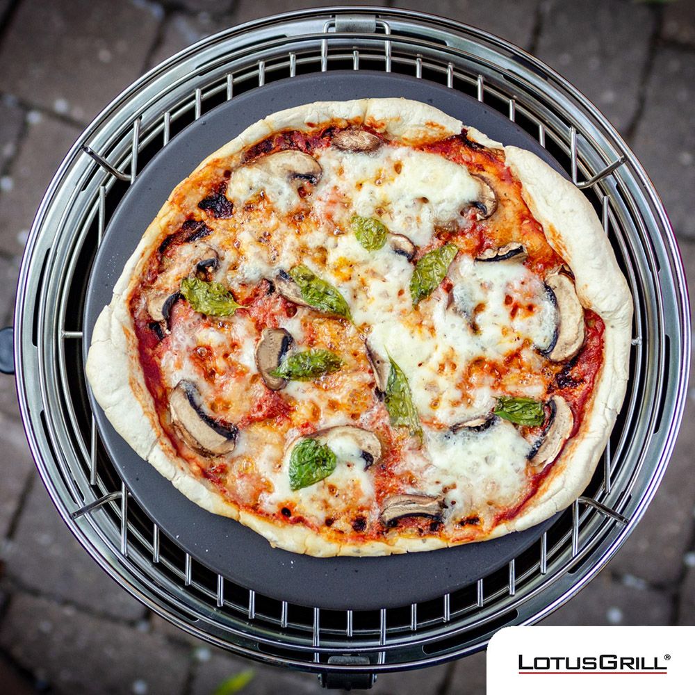 LotusGrill XL石頭Pizza烤盤 (G435 烤爐配件)