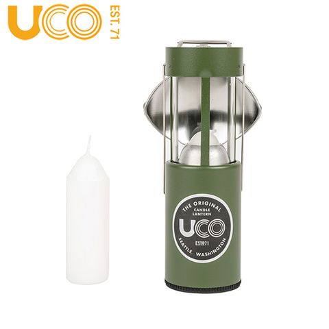 美國【UCO】ORIGINAL CANDLE LANTERN KIT 原版蠟燭營燈(內附蠟燭2支)油漆款