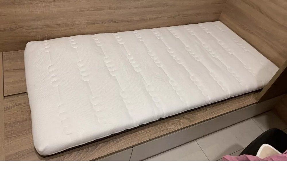 富郁床墊 4D透氣獨立筒彈簧床墊9cm 單人3尺(鐵灰色) 