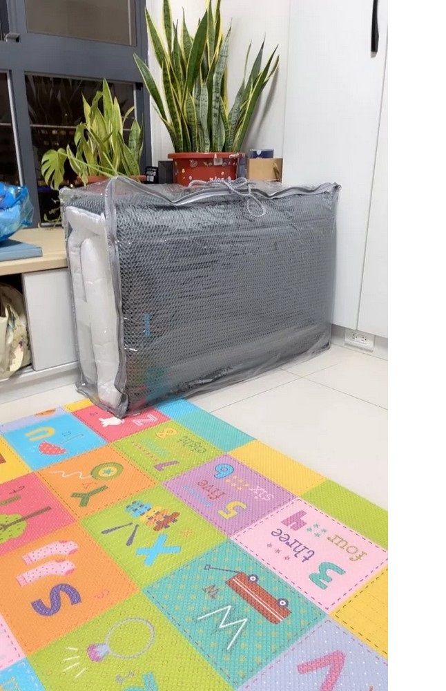 富郁床墊 4D透氣獨立筒彈簧床墊9cm 單人3尺(鐵灰色) 