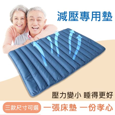 舒福家居 減壓防褥瘡透氣水洗墊 減壓新科技 非充氣(減壓 防褥瘡透氣床墊-90X120cm)