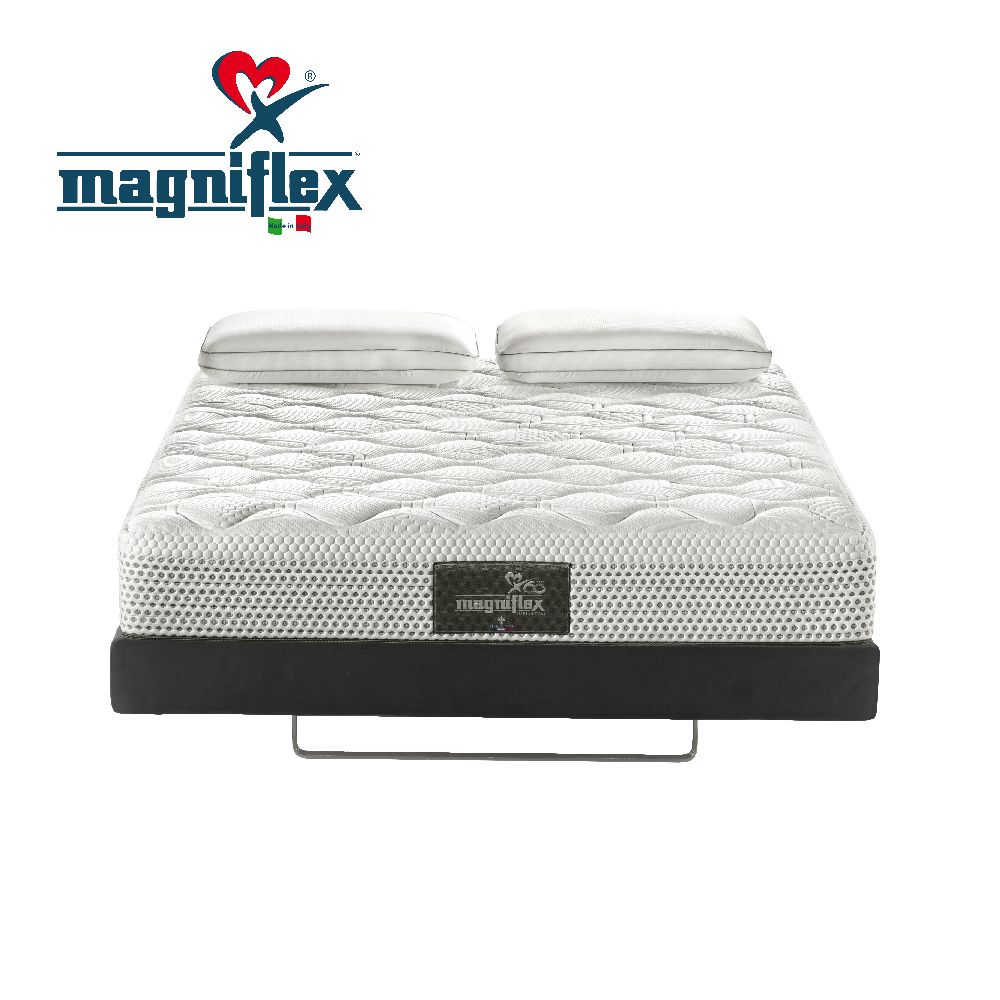 Magniflex 曼麗菲斯 奢華按摩感 舒適型 3D布料記憶床墊(雙人加大6尺 / 中軟型床墊)