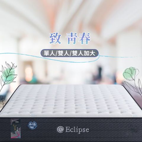 【Artso 亞梭】致青春_Queen-美國ES伊麗絲xBIA健康舒適床墊(彈簧床/獨立筒/天然乳膠)
