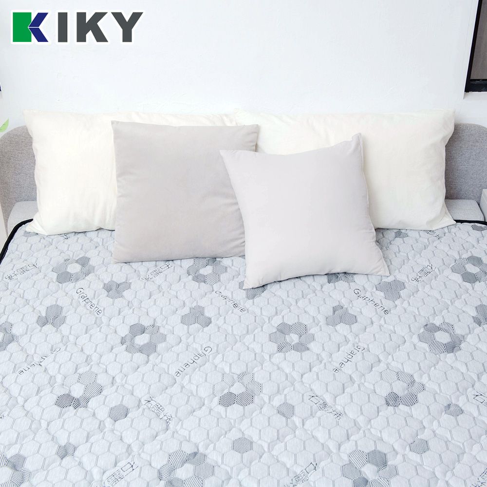 KIKY 烏克蘭奈米石墨烯硬式獨立筒床墊(雙人5尺)