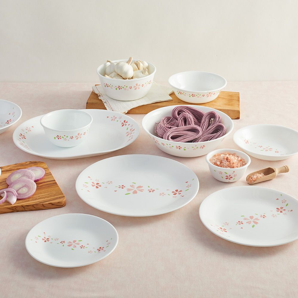 Corelle Brands 康寧餐具 【美國康寧 CORELLE】 櫻之舞3件式餐盤組-C01