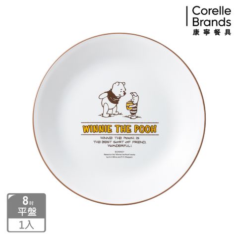 Corelle Brands 康寧餐具 【 CORELLE】小熊維尼 復刻系列8吋平盤