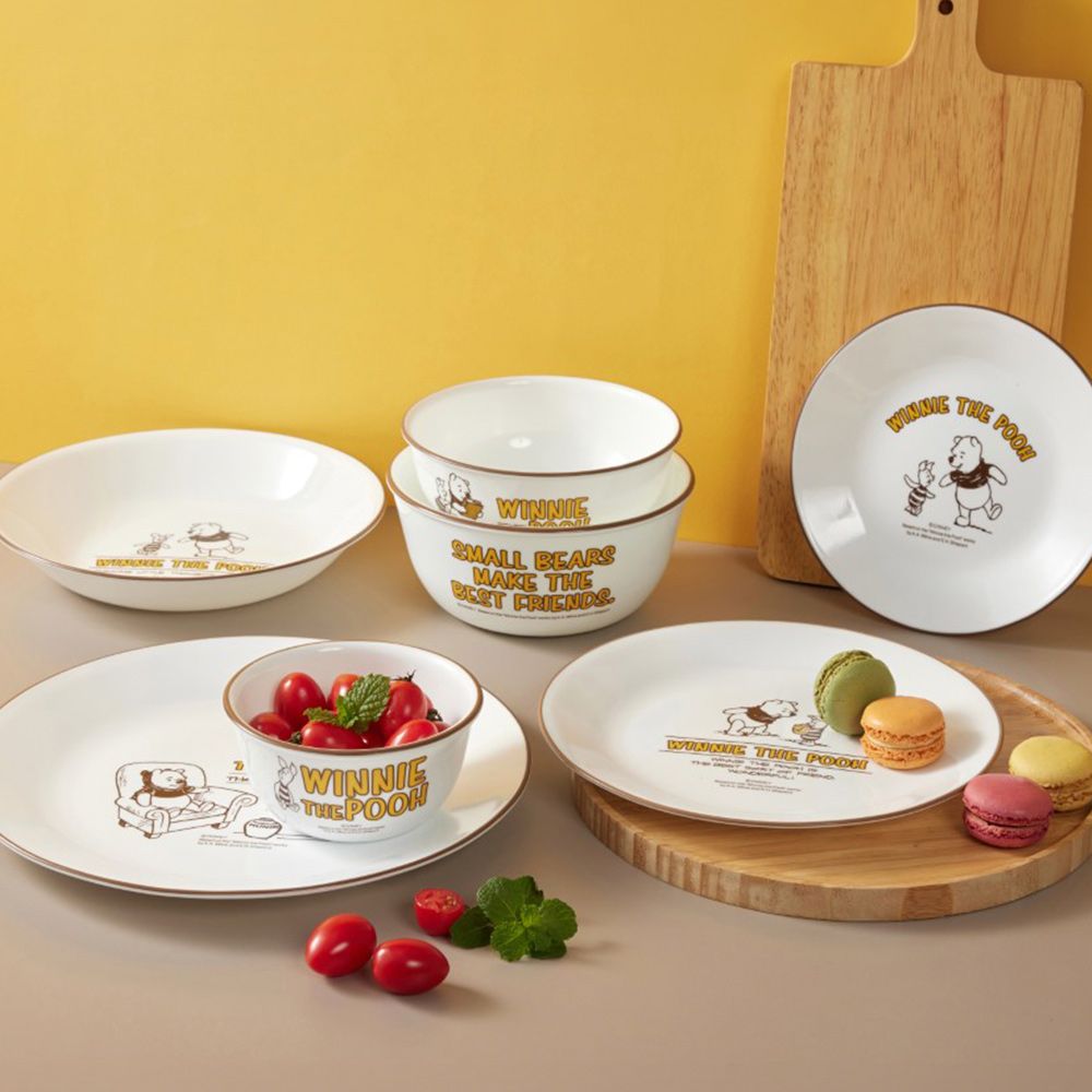 Corelle Brands 康寧餐具 【 CORELLE】小熊維尼 復刻系列900ml拉麵碗