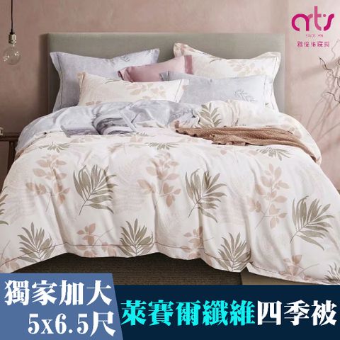 Artis-3M吸濕排汗-萊賽爾纖維 舖棉涼被/四季被5X6.5尺(獨家加大尺寸) - 台灣製 - 古典棕調