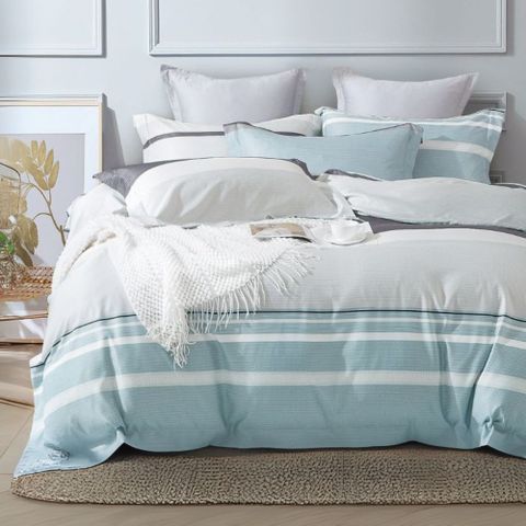 台灣製抗菌萊賽爾天絲 兩用被套-雙人(四季被/兩用被/涼被/被套 四角有綁帶) 多款任選