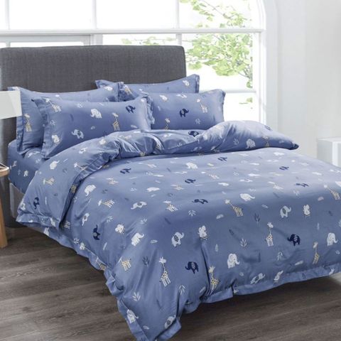 【艾唯家居】萊賽爾天絲3M吸濕排汗薄被套床包枕套組(7尺雙人特大/床單/床罩/台灣製/多款任選)