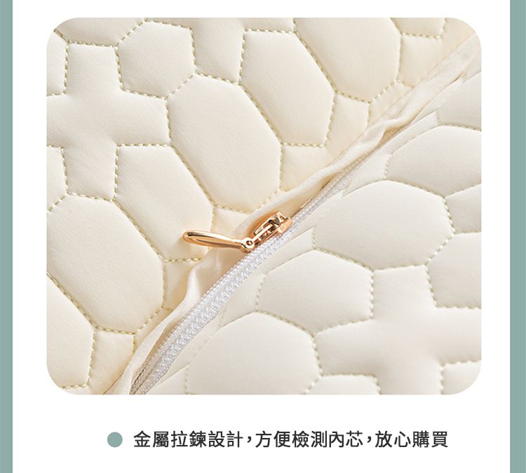 金屬拉鍊設計,方便檢測芯,放心購買