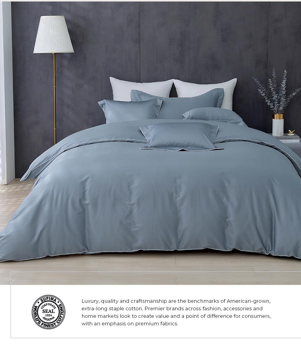 SUPIMASEAL1954 FINESTLuxury quality and craftsmanship are the benchmarks of American-grownextra-long staple cotton Premier brands across fashion, accessories andhome markets look to create value and a point of difference for consumers,with an emphasis on premium fabrics.