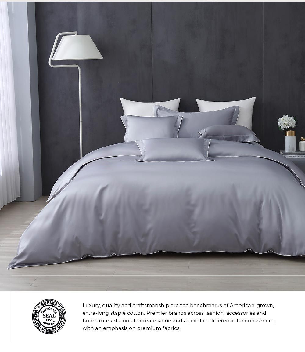 SUPIMASEAL 1954FINESTLuxury quality and craftsmanship are the benchmarks of American-grown,extra-long staple cotton Premier brands across fashion, accessories andhome markets look to create value and a point of difference for consumers,with an emphasis on premium fabrics.