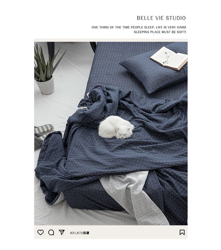 931672個讚ΣBELLE VIE STUDIOONE THIRD OF THE TIME PEOPLE SLEEP, LIFE IS VERY HARDSLEEPING PLACE MUST BE SOFT