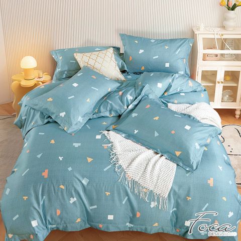 【FOCA】單/雙/加 均一價-專利吸濕排汗抗菌天絲床包枕套組(多款任選)