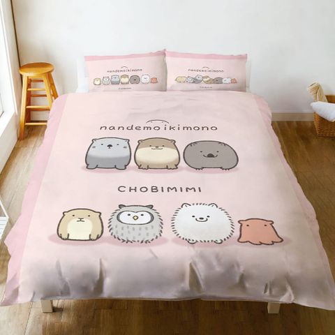 【戀家小舖】台灣製 朗萌綺盟 雙人涼被-軟綿綿粉