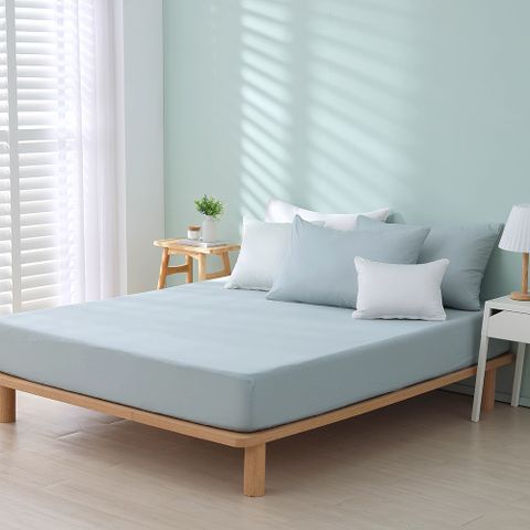 鴻宇 雙人床包枕套組 馬卡龍極致冰心涼感系列 台灣製 三色任選