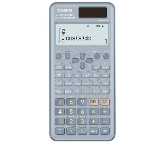 CASIO 卡西歐 12位數新色第2代工程型計算機-(FX-991ESPLUS-2-BU)藍色