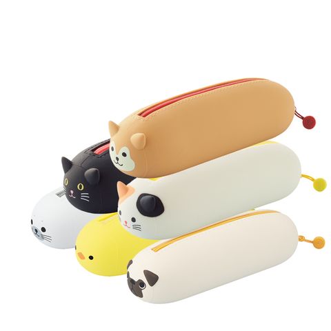 LIHIT LAB 日本 LIHIT 動物橫式筆筒 ( A-7781 )