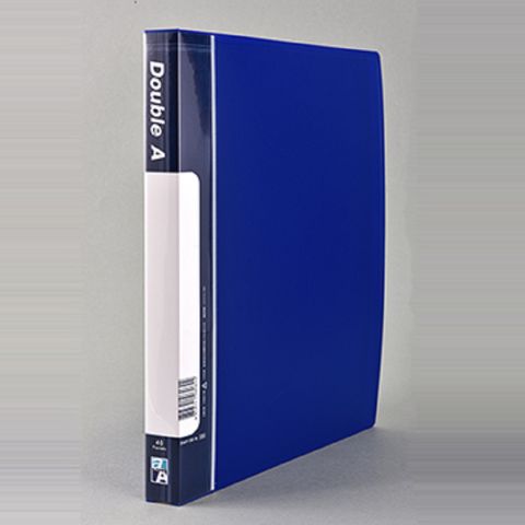 Double A A4 20頁資料簿-藍色(DAFF15014)