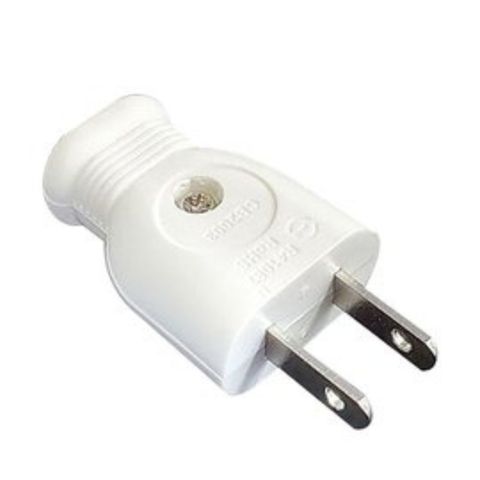 【威電】CB2003 AC阻燃插頭(公插)1入裝 DIY系列 10入組