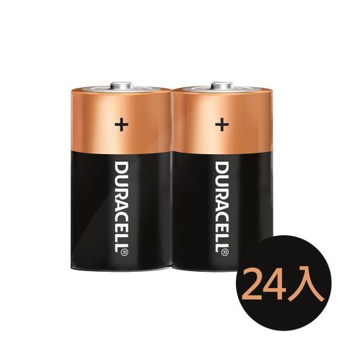 金頂 【DURACELL金霸王】2號C 吊卡24入裝 鹼性電池