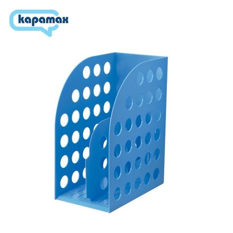 【KAPAMAX】36300-SB 大型雜誌箱(附隔板) 天空藍