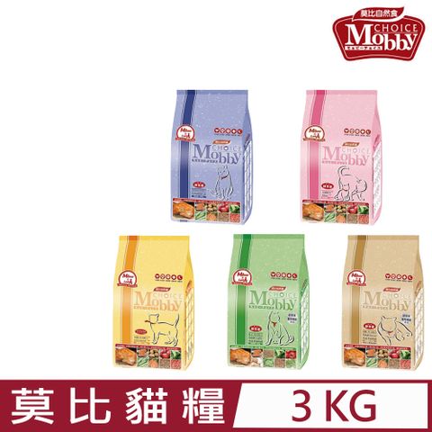 美國Mobby莫比自然食-雞肉&米配方 貓糧 3kg