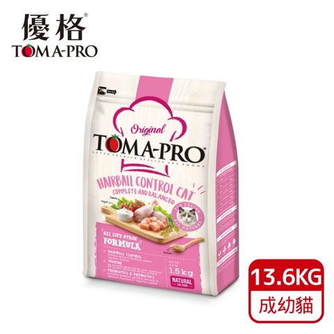 TOMA-PRO 優格 -成幼貓 雞肉+米 13.6kg