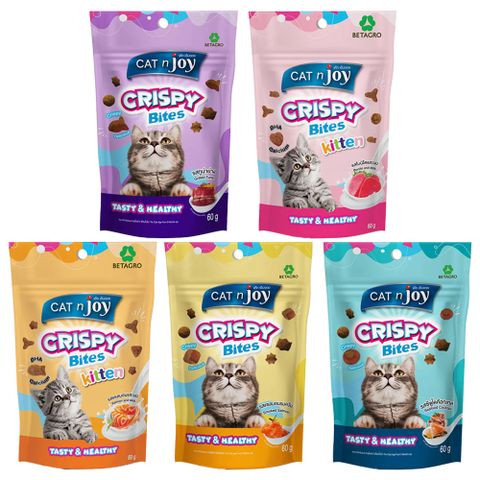 【16入組】BETAGRO喵饗 -貓咪脆餅系列 60g