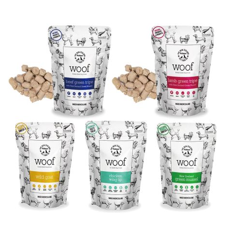 【3入組】NZ Natural鮮開凍-woof狗狗冷凍乾燥零食 40~50g