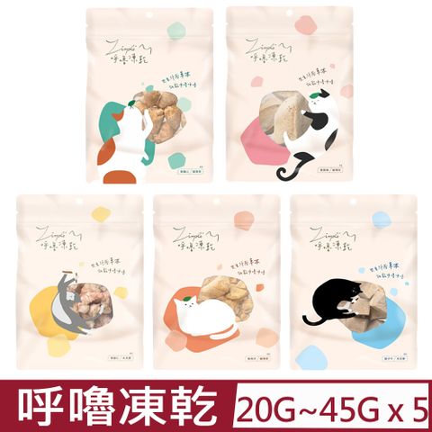 【5入組】Zimple呼嚕凍乾- 20g~45g