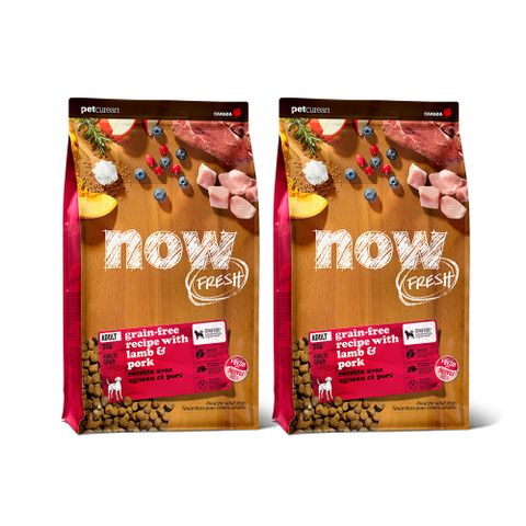 now 成犬紅肉配方3.5磅 兩件組 狗狗無穀天然糧