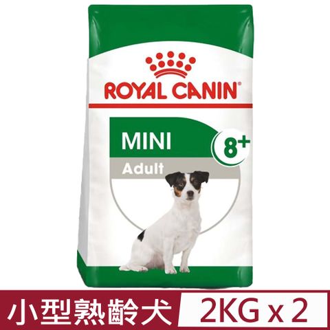 【2入組】ROYAL CANIN法國皇家-小型熟齡犬8+歲齡 MNA+8 2KG