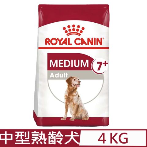 ROYAL CANIN法國皇家-中型熟齡犬7+歲齡 M+7 4KG