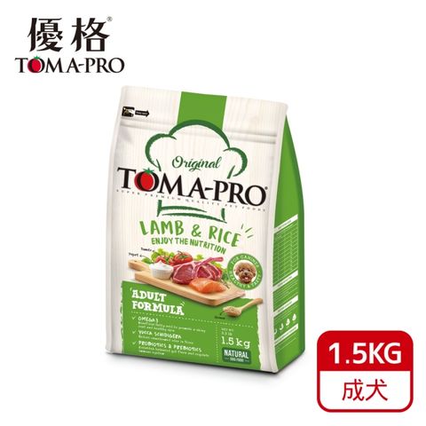 TOMA-PRO 優格 -成犬 羊肉+米 (小顆粒) 1.5kg