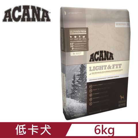 ACANA 愛肯拿 低卡犬無穀配方放養雞肉+新鮮蔬果6kg