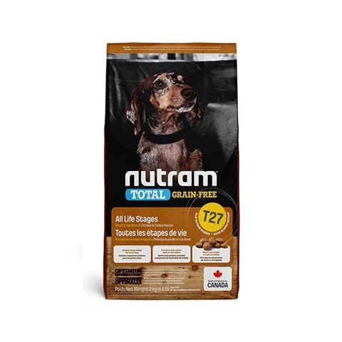 NUTRAM 紐頓 T27無穀挑嘴迷你犬(火雞+雞肉)1.13kg~小顆粒 超優惠