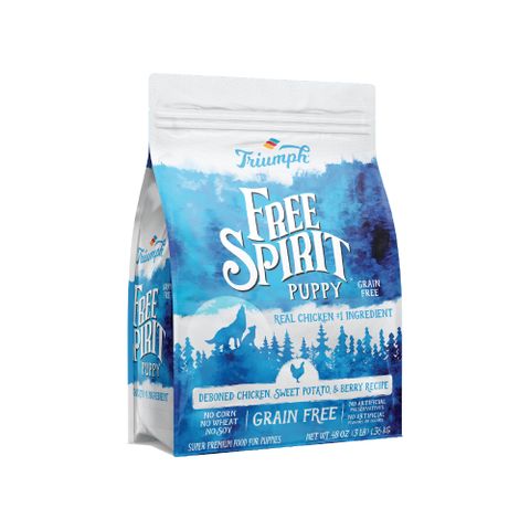 【奔放】幼犬適用-去骨雞肉配方無穀天然糧3LBS