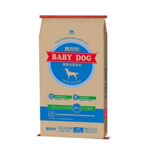 統一BABY DOG寶貝狗寵物食品愛犬專用-1歲以上成犬適用 40lbs(18.16kg)(F6477)