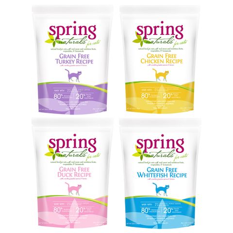 美國Spring Natural曙光-無榖滋養食譜系列 [貓食] 3LB(1.36kg)