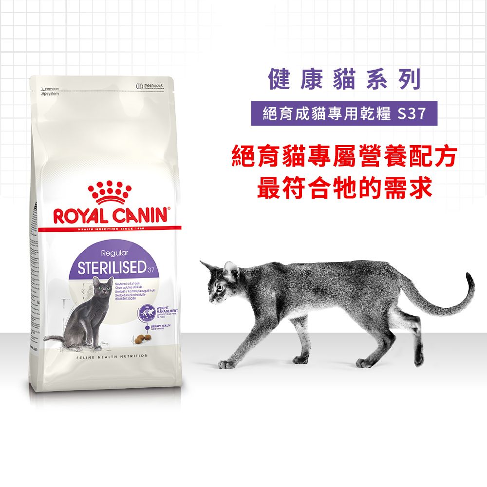 Royal Canin 法國皇家 絕育成貓S37 4KG