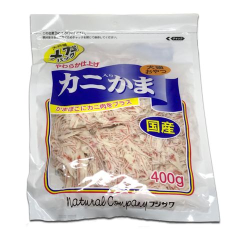 日本天然蟹肉絲 400g